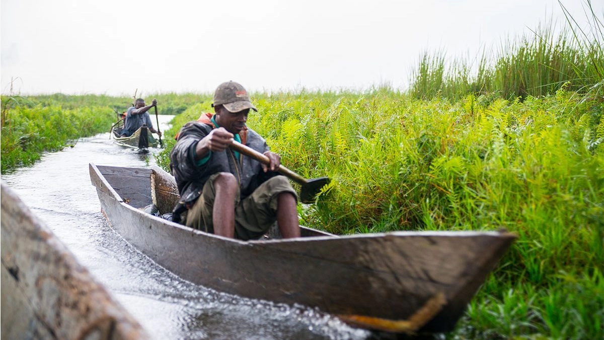 Mabamba Swamp in Uganda